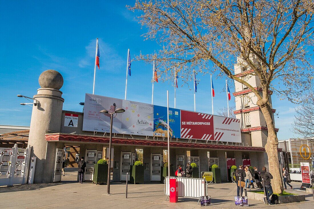 Frankreich, Paris, Porte de Versailles, das Ausstellungszentrum der Paris-Expo