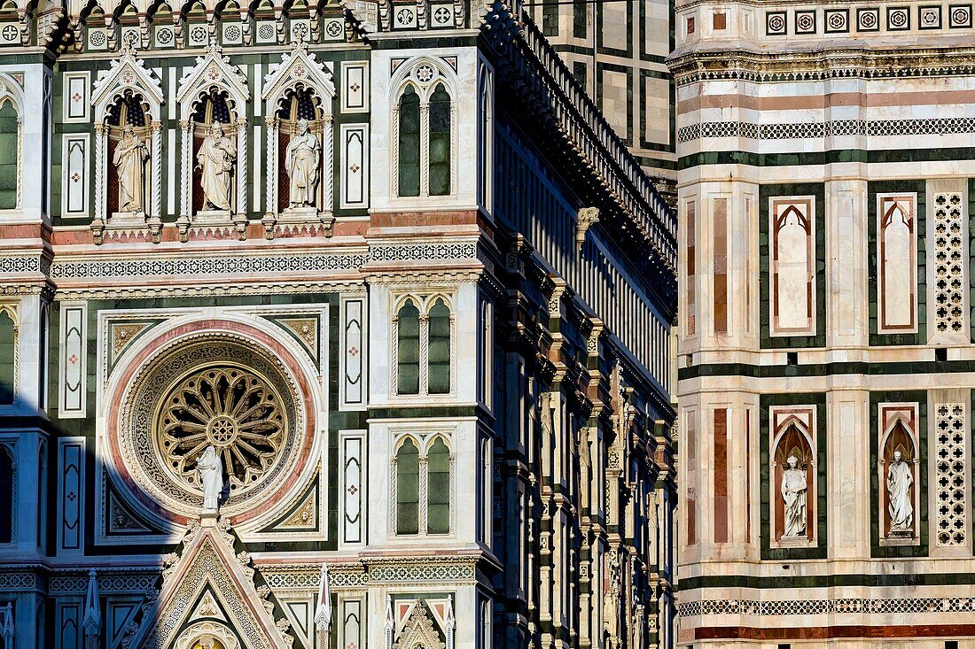 Italien, Toskana, Florenz, historisches Zentrum, von der UNESCO zum Weltkulturerbe erklärt, Piazza del Duomo, Kathedrale Santa Maria del Fiore