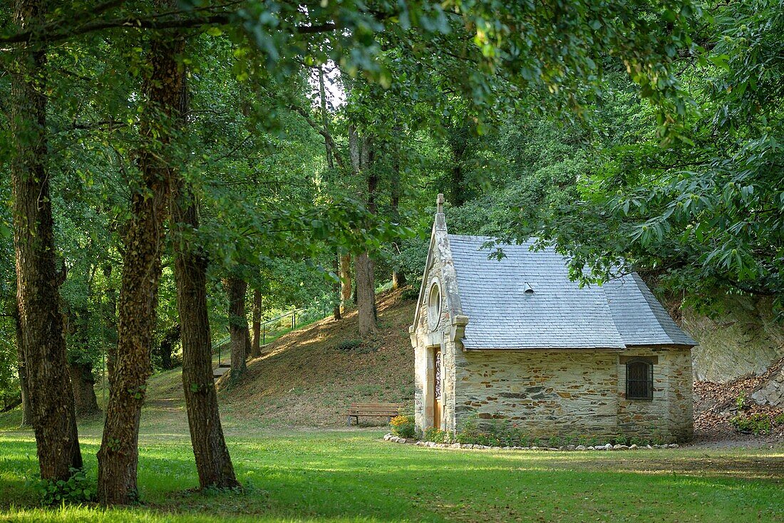 Frankreich, Ille et Vilaine, La Chapelle-de-Brain, Kapelle Sainte-Mélaine