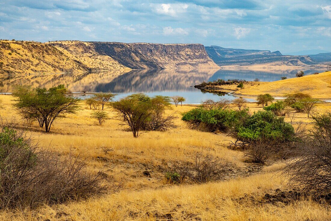 Kenia, Magadi-See, Grabenbruch