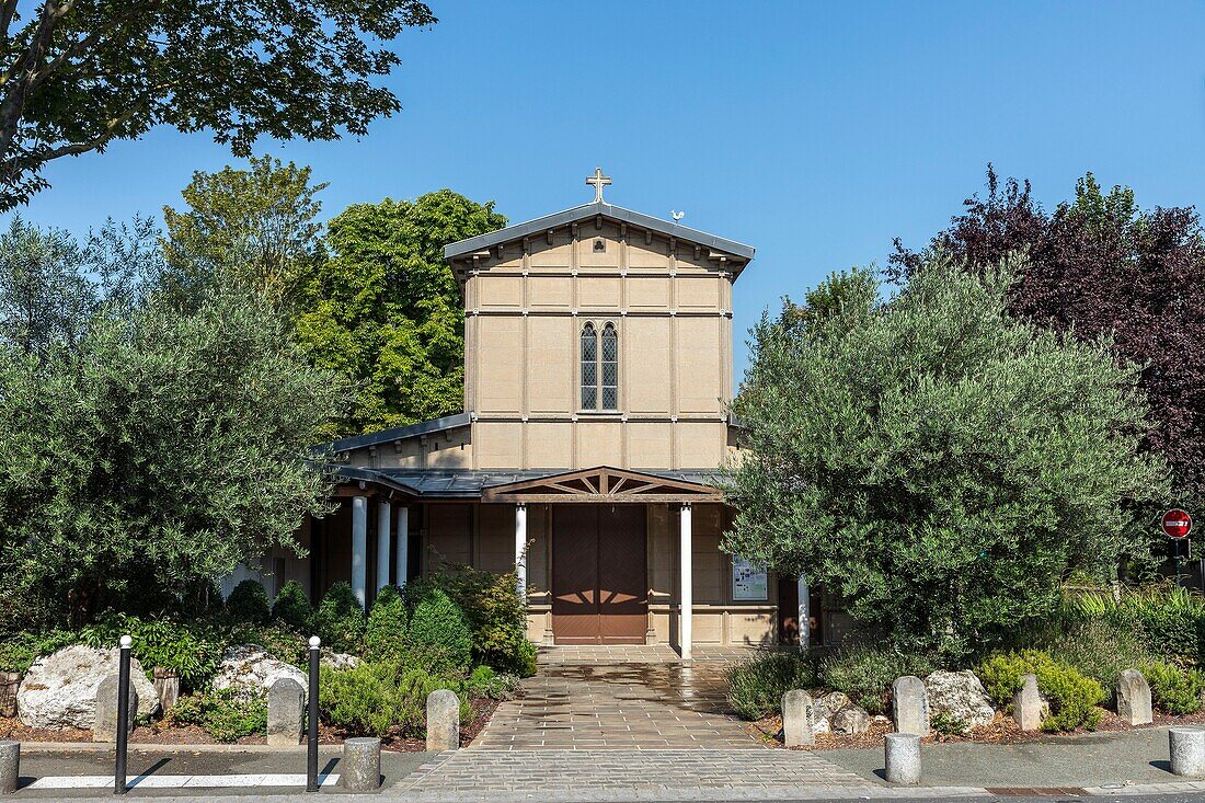 France, Val de Marne, Rungis, Church of Our Lady of the Assumption