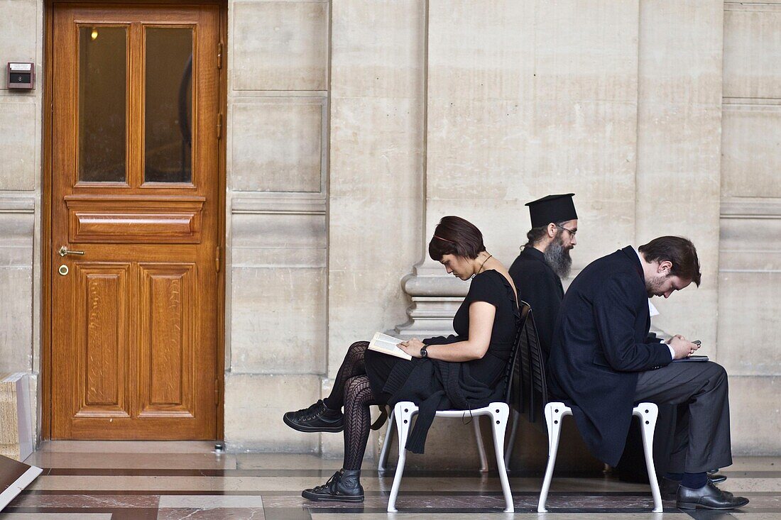 Frankreich, Paris, von der UNESCO zum Weltkulturerbe erklärt, Ile de la Cite, Palais de Justice (Gerichtssaal)