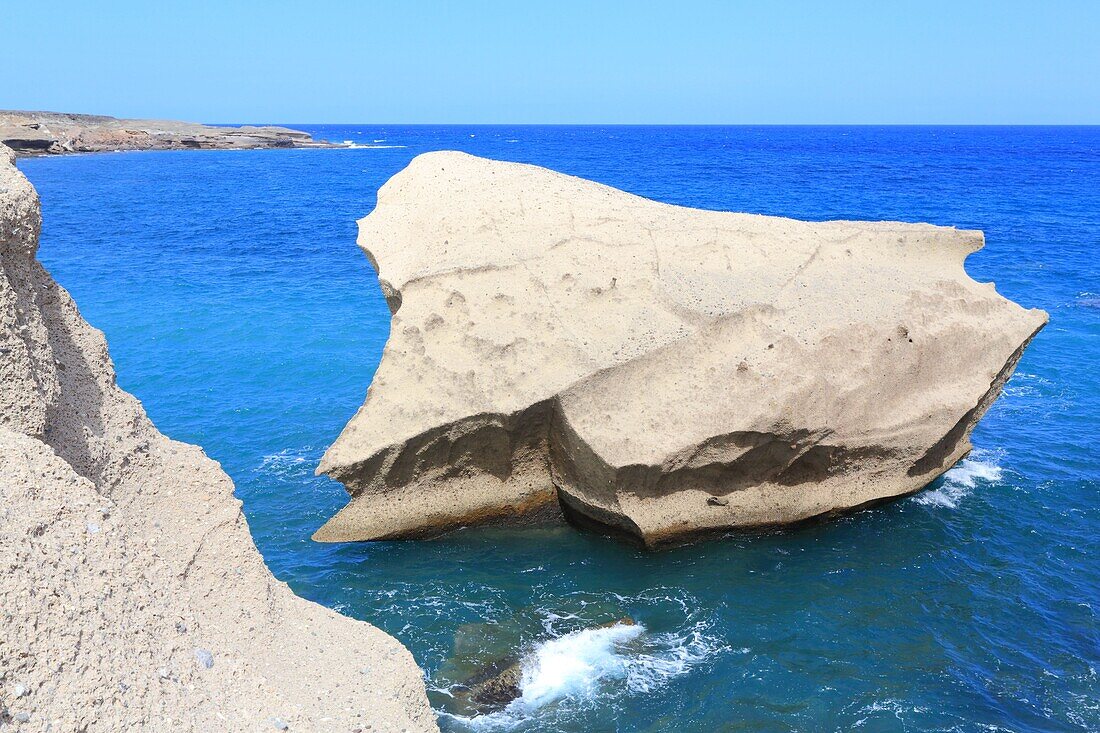 Spain, Canary Islands, Tenerife, province of Santa Cruz de Tenerife, Arico, seafront