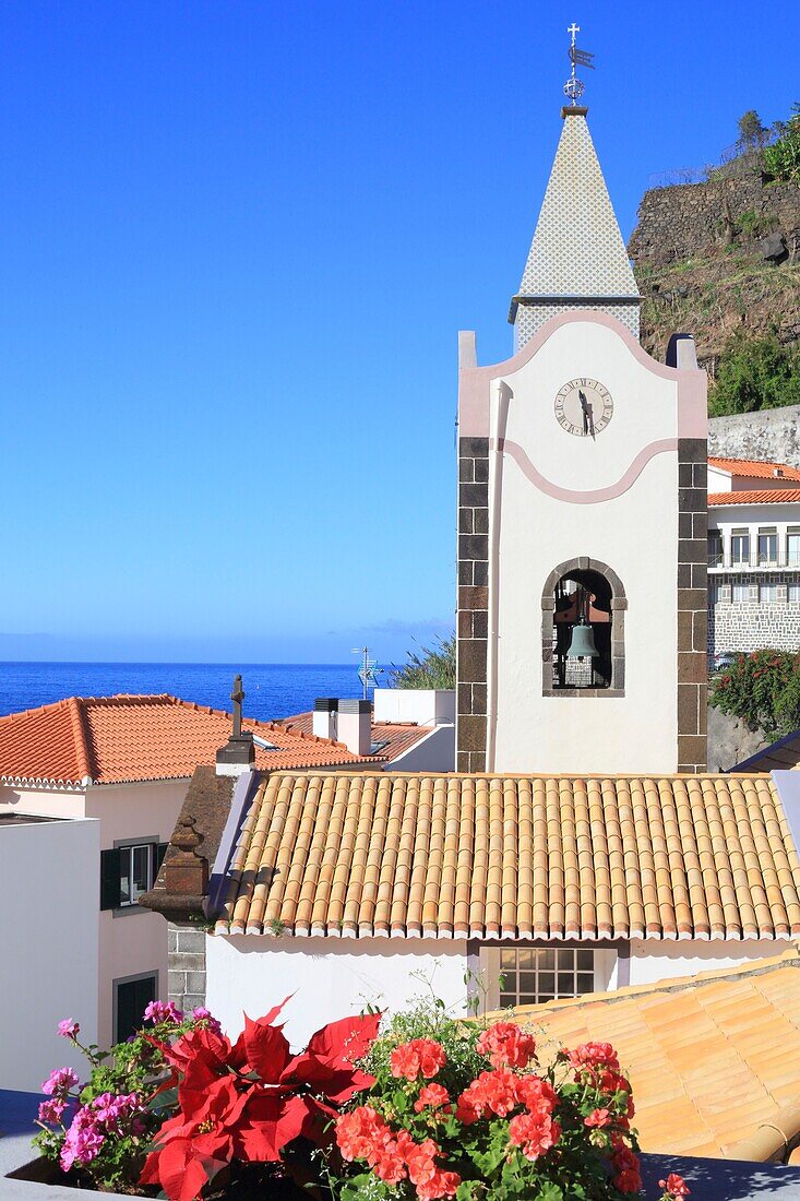 Portugal, Madeira Island, Ponta do Sol, Church of Our Lady of Light (Nossa Senhora da Luz) dating from the 15th century