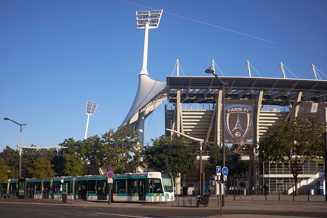 France, Paris, Charlety stadium, sports complex of Paris hosting Paris University Club (PUC) and Paris Football Club (Paris FC)