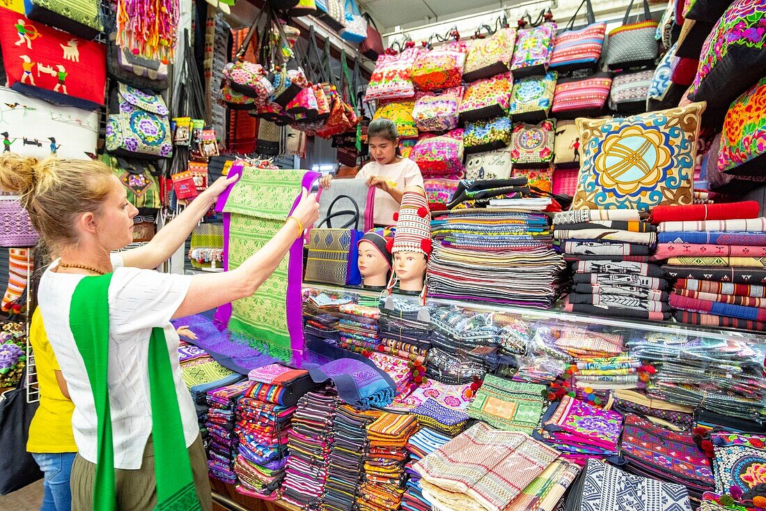 Myanmar (Burma), Yangon, Bogyoke-Markt