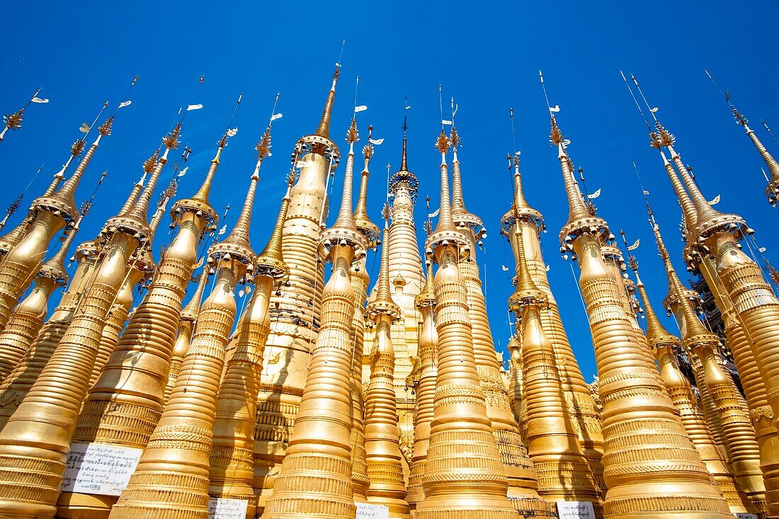 Myanmar (Burma), Shan-Staat, Inle-See, In Dein oder Inthein, archäologische Stätte Nyaung Ohak