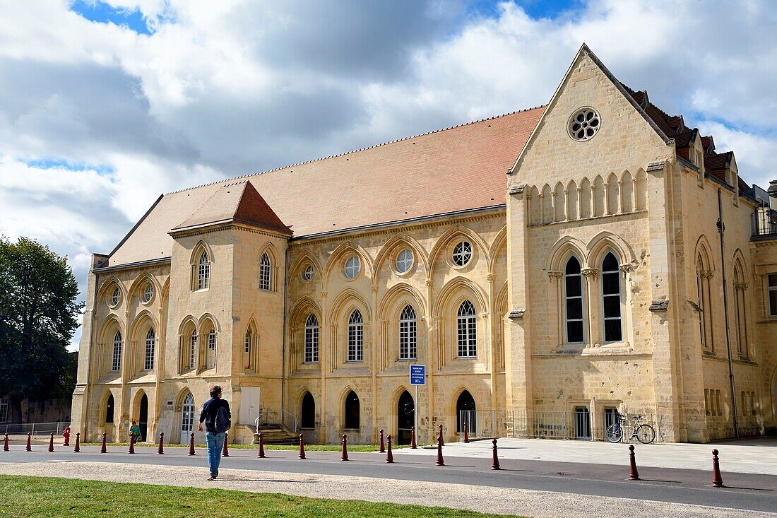 Frankreich, Calvados, Caen, die Abbaye aux Hommes (Männerabtei), der herzogliche Palast aus dem 14.