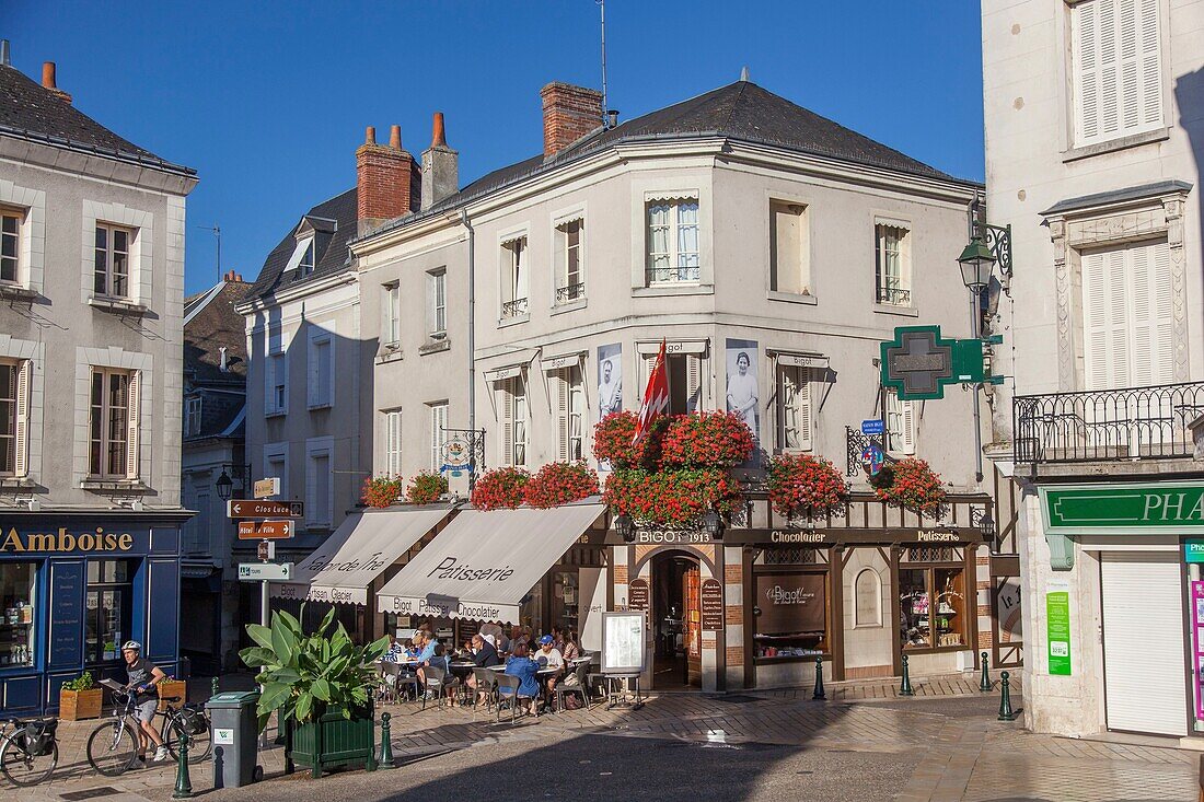 Frankreich, Indre et Loire, Loire-Tal als Weltkulturerbe der UNESCO, Amboise, Baskery chocolate Bigot