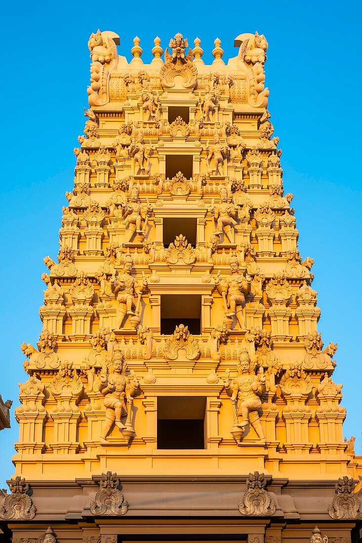 Sri Lanka, Southern province, Galle, Sri Meenadchi Sundareswarar Hindu temple in the modern town