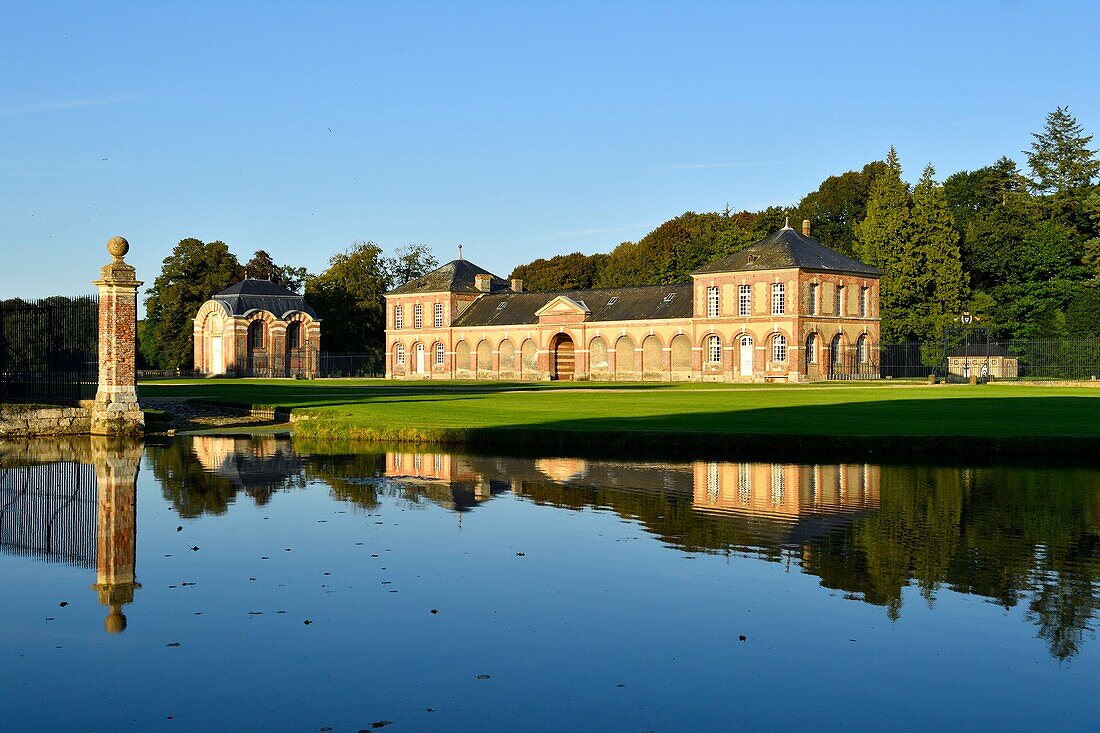 France, Seine Maritime, Pays de Caux, Cany Barville, the Cany castle