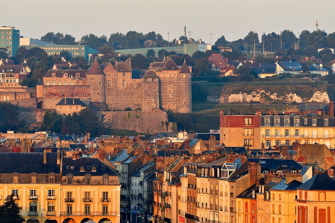 France, Seine Maritime, Pays de Caux, Cote d'Albatre (Alabaster Coast), Dieppe, castle museum