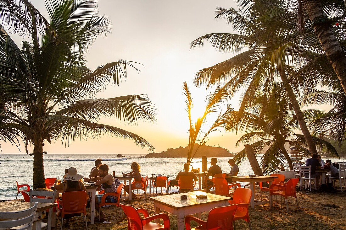 Sri Lanka, Southern province, Mirissa, Mirissa beach