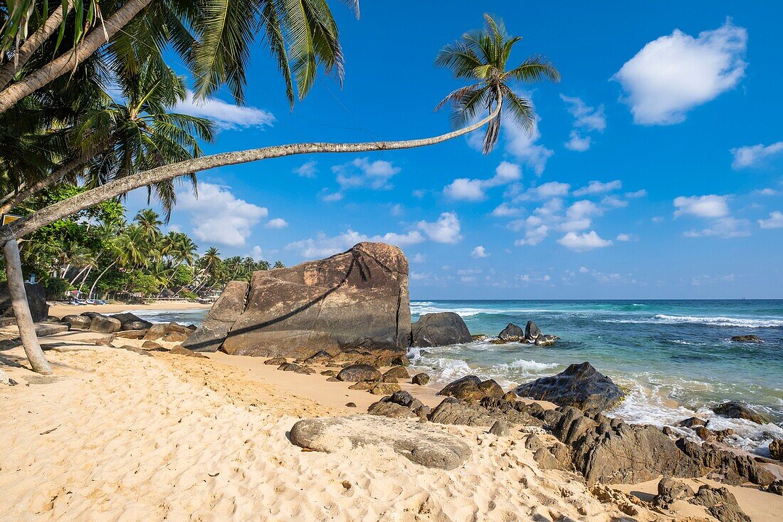 Sri Lanka, Southern province, Unawatuna, Dalawella beach