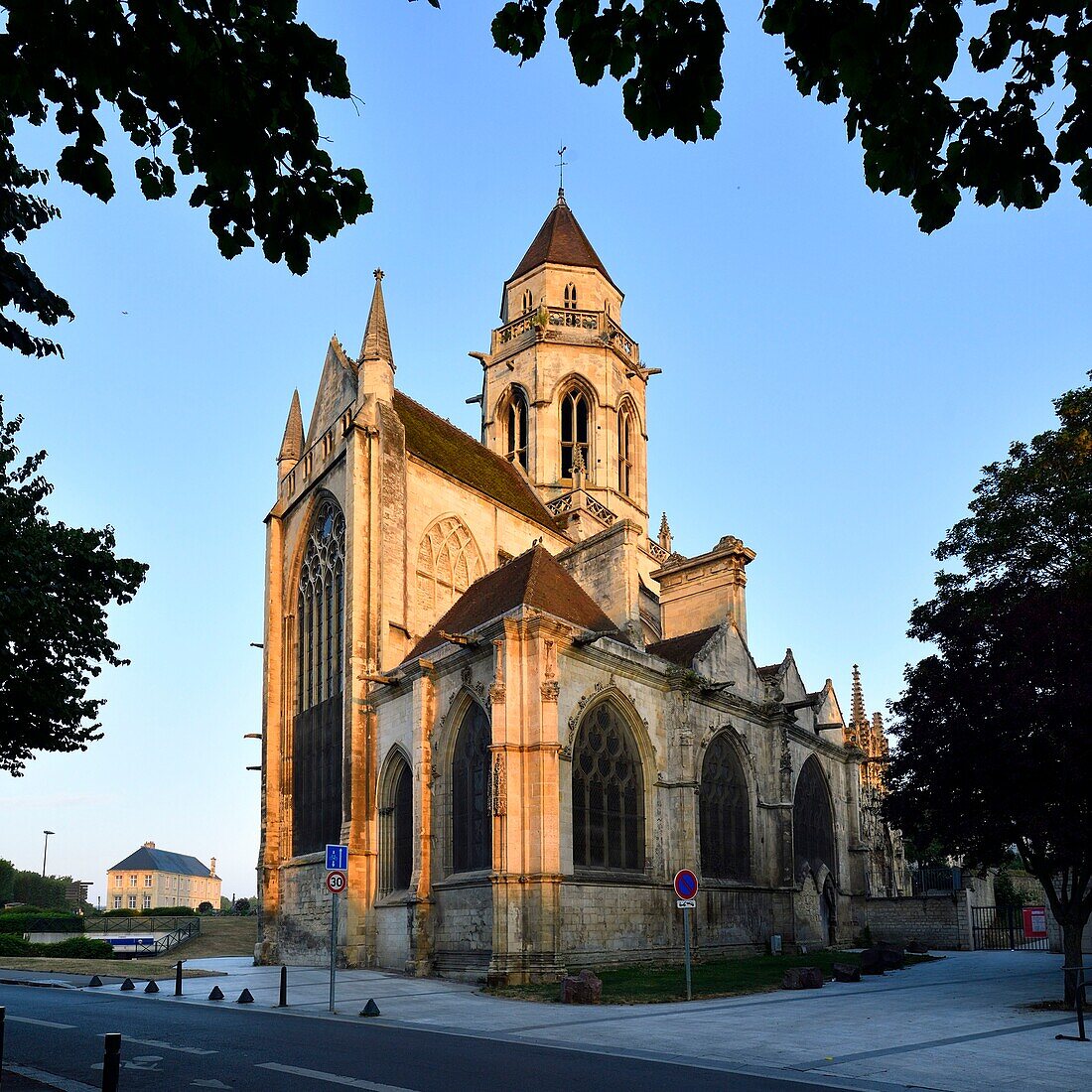 France, Calvados, Caen, Vieux Saint Etienne church