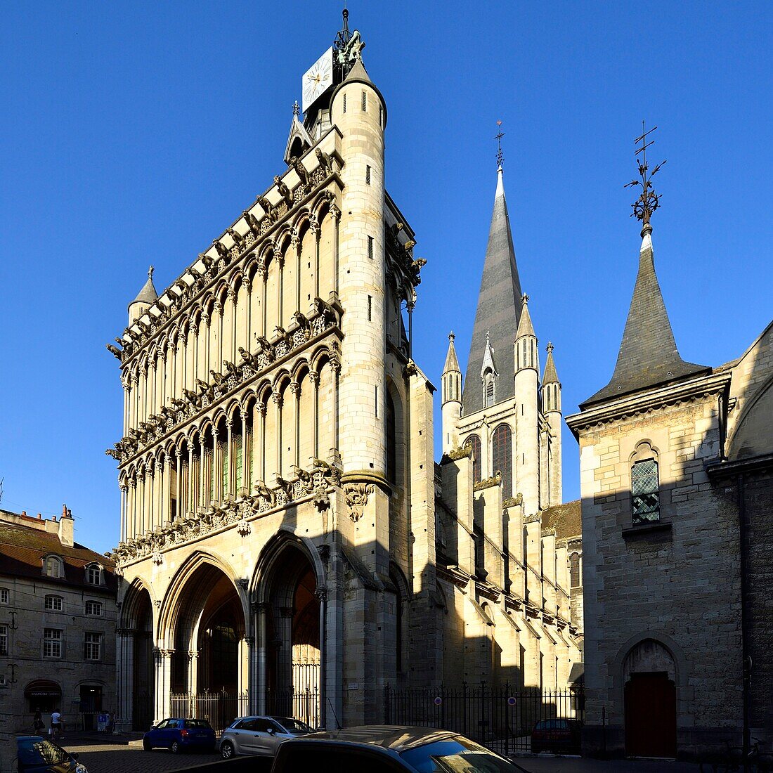 Frankreich, Cote d'Or, Dijon, von der UNESCO zum Weltkulturerbe erklärt, Kirche Notre Dame