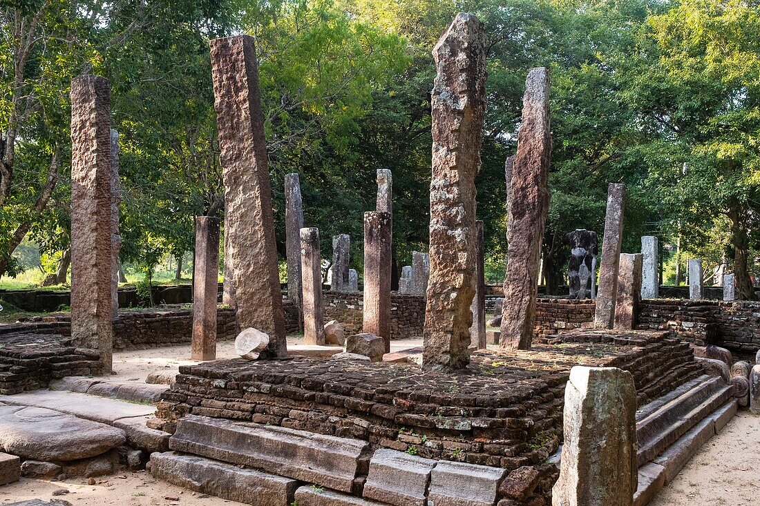 Sri Lanka, Eastern province, Lahugala, Magul Maha Viharaya Buddhist temple