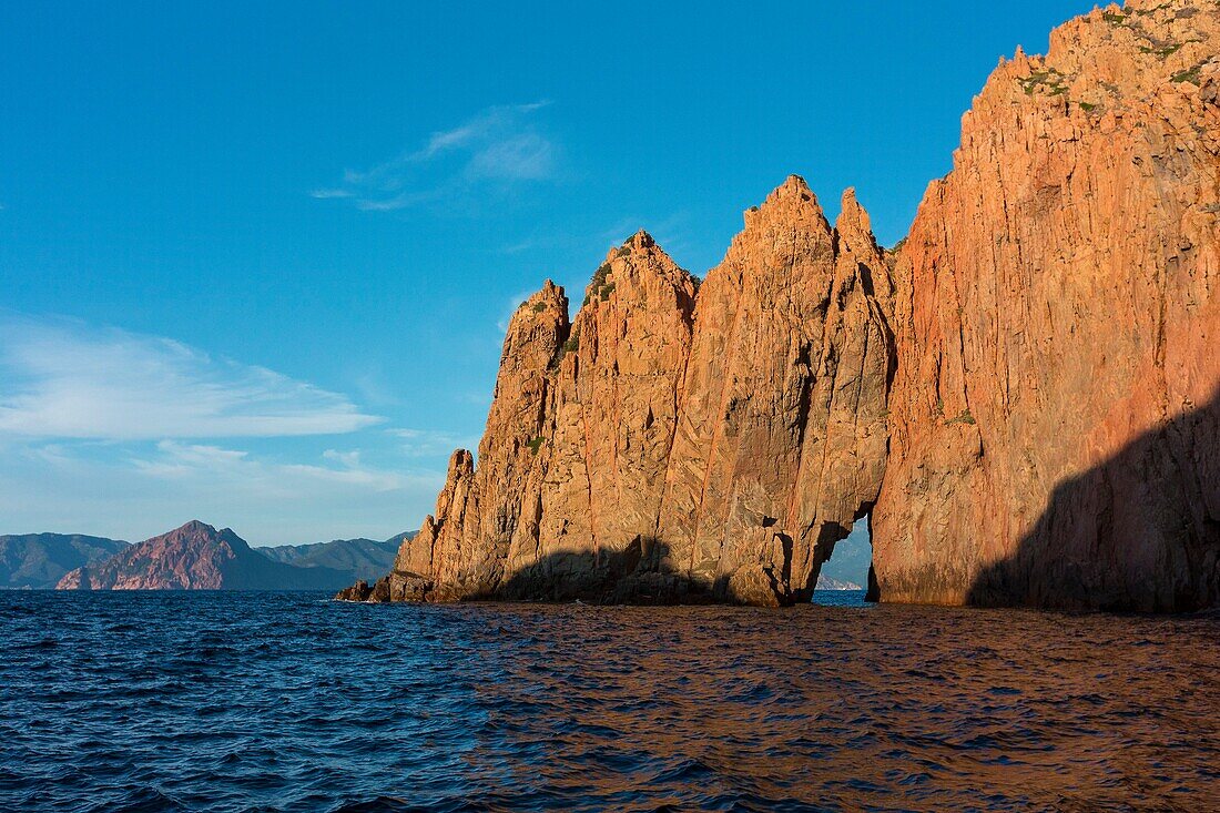 Frankreich, Corse du Sud, Golf von Porto, Calanques de Piana, Calanques, von der UNESCO zum Weltkulturerbe erklärt