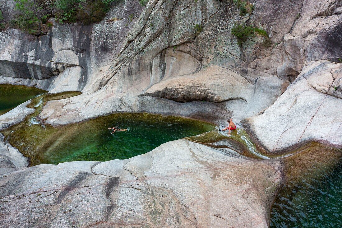 Frankreich, Corse du Sud, Bavella, Purcaraccia-Schlucht