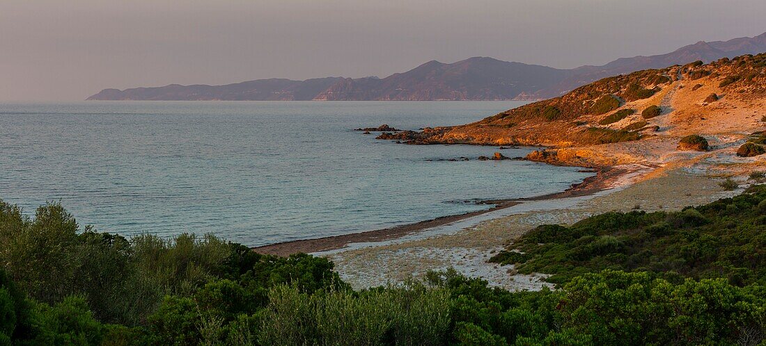 Frankreich, Haute Corse, bei Ile Rousse, Wüste Agriates, Strand Ghignu