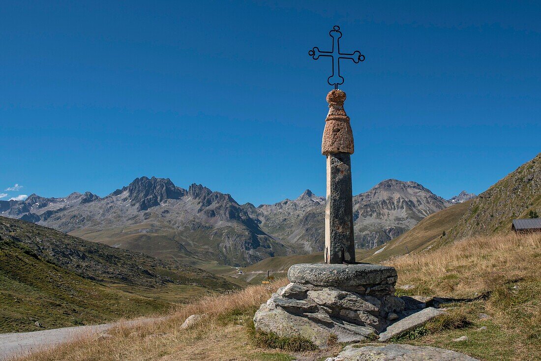 France, Savoie, Saint Jean de Maurienne, the largest bike trail in the world was created within a radius of 50 km around the city. At the cross of the Iron Cross and the Belledonne massif