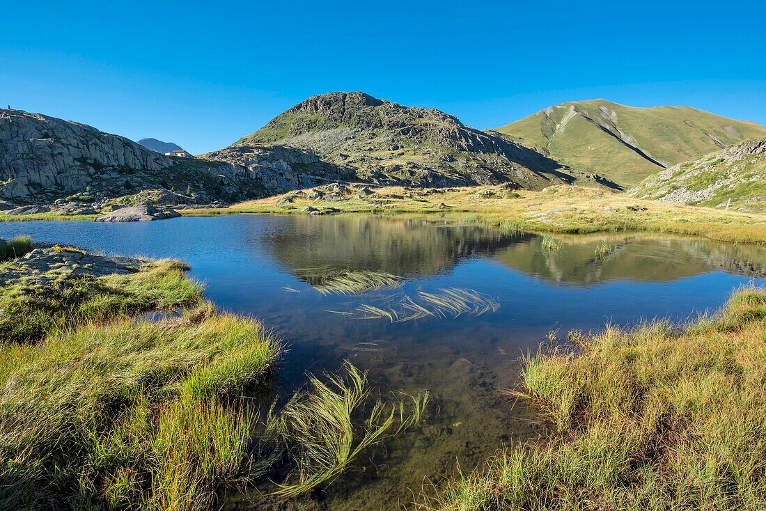 France, Savoie, Saint Jean de Maurienne, the largest cycling area in the world was created within a radius of 50 km around the city. At the cross of the Iron Cross, Lake Guichard located a few hundred meters from the pass