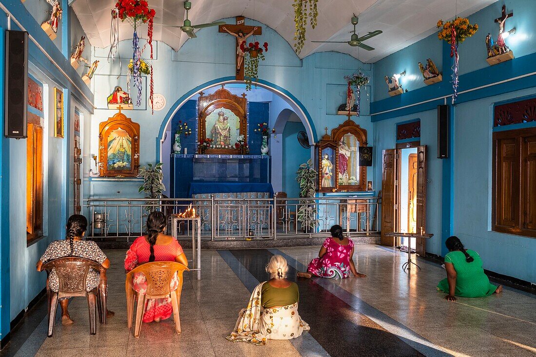 Sri Lanka, Northern province, Jaffna, Our Lady of Velankanni church