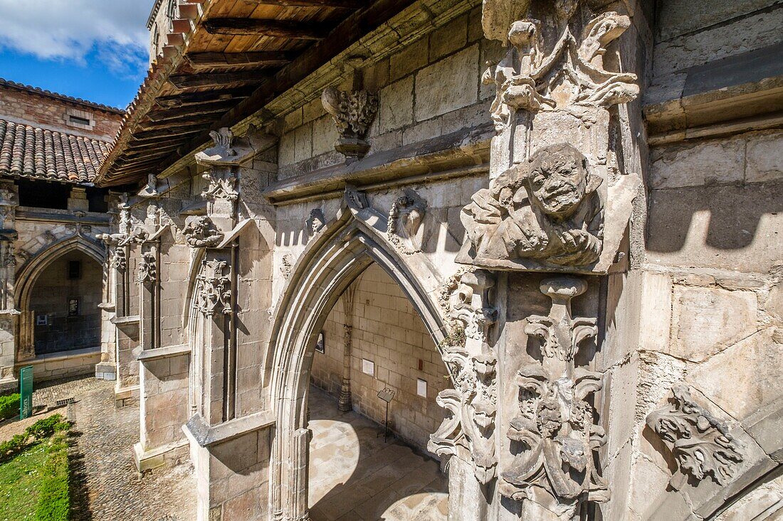 Frankreich, Lot, Quercy, Cahors, Kreuzgang der Kathedrale Saint Etienne, von der UNESCO zum Weltkulturerbe erklärt, Lot-Tal