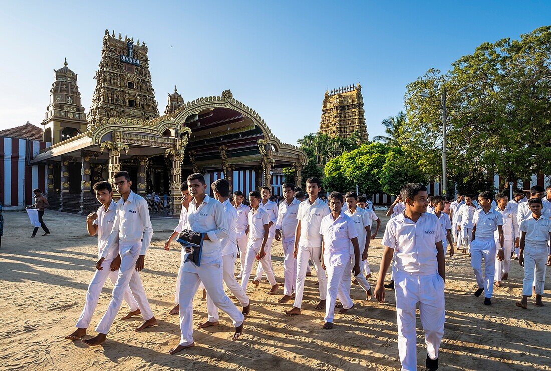 Sri Lanka, Northern province, Jaffna, Nallur Kandaswamy Hindu temple