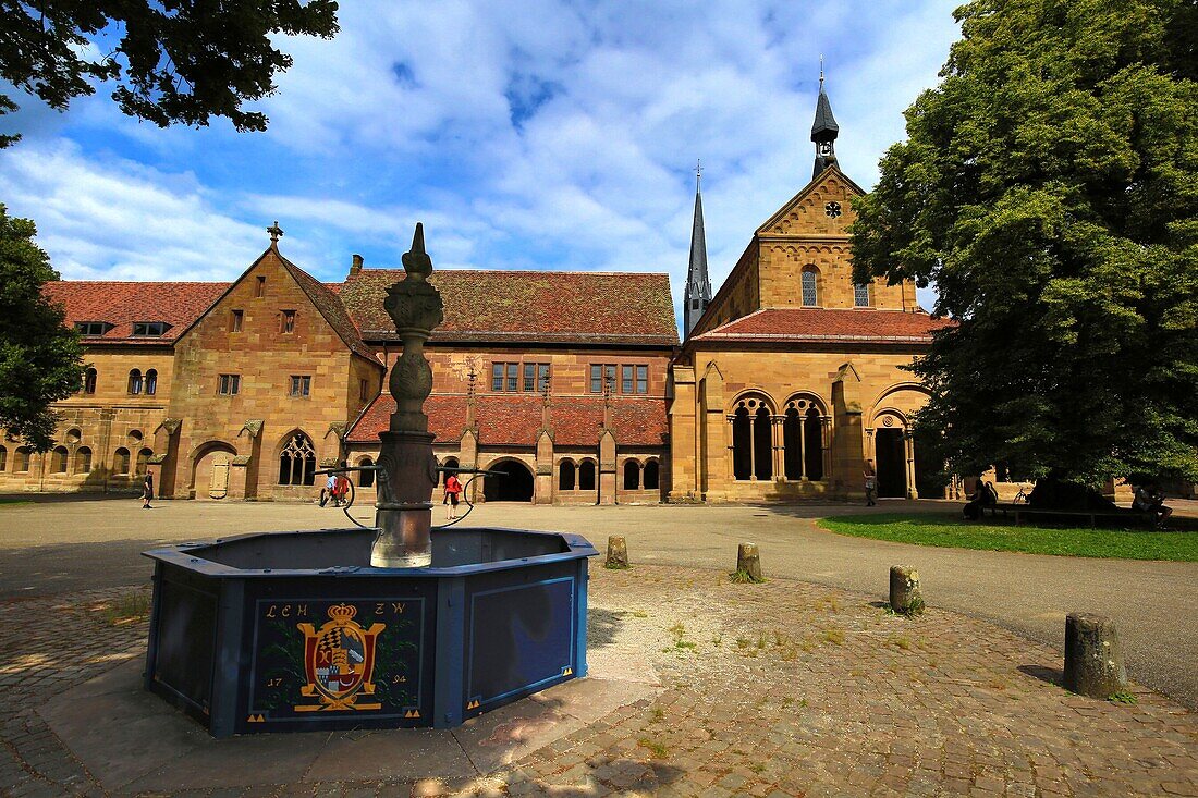 Deutschland, Baden Württemberg, Maulbronn, mittelalterliches Zisterzienserkloster (Kloster Maulbronn), von der UNESCO zum Weltkulturerbe erklärt