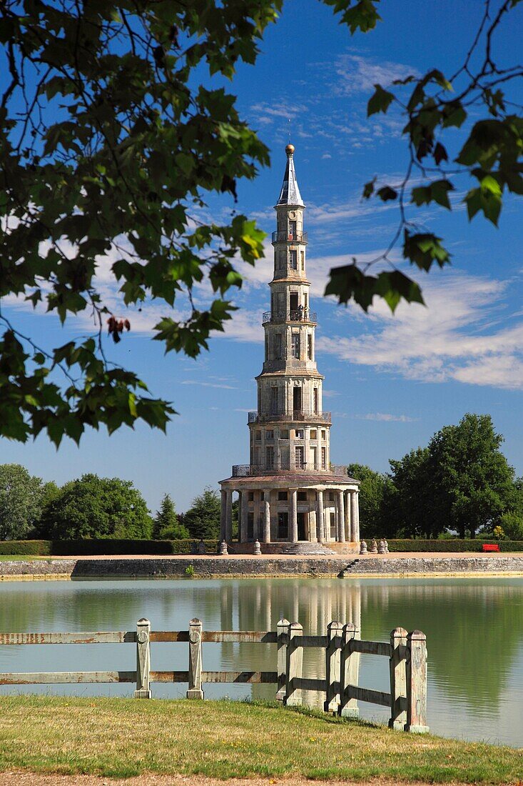 Frankreich, Indre et Loire, Loire-Tal als Weltkulturerbe der UNESCO, Amboise, Pagode de Chanteloup