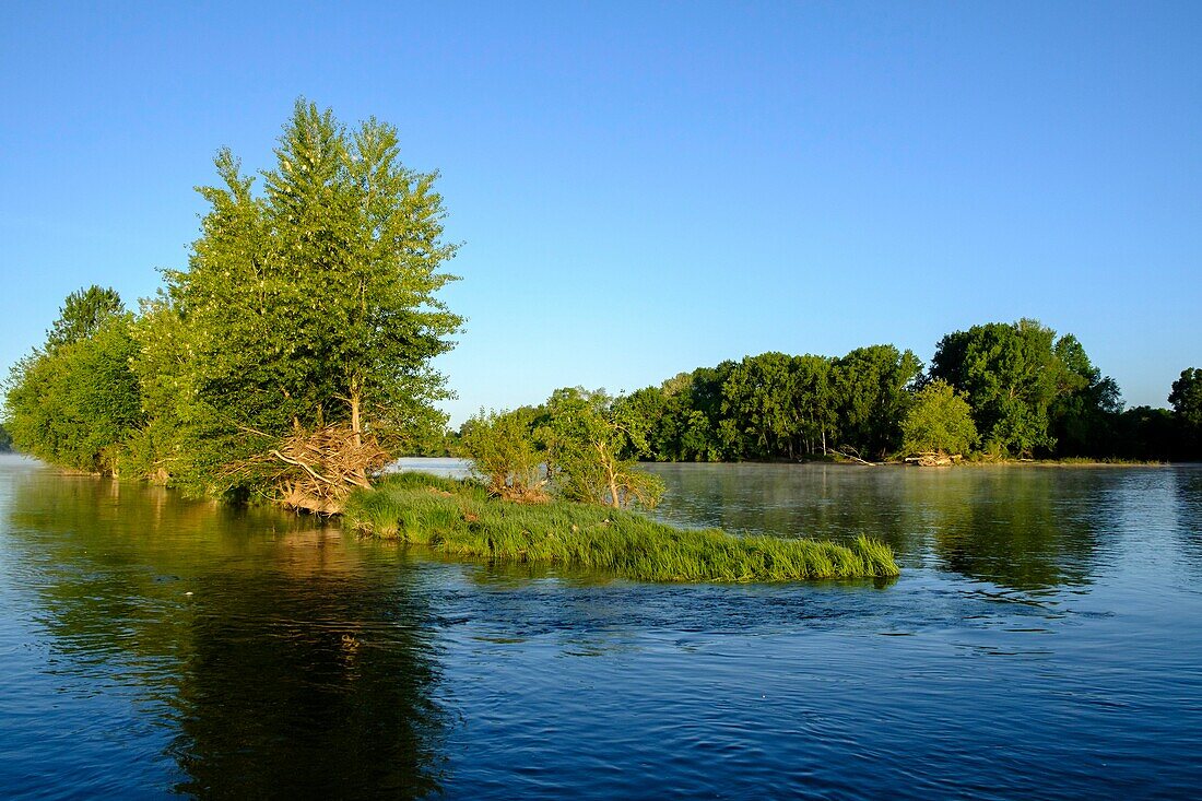 Frankreich, Indre et Loire, Loire-Tal als Welterbe der UNESCO, Chouze sur Loire, die Loire