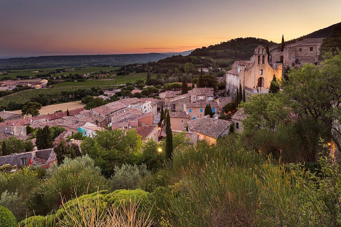 Frankreich, Vaucluse, Dorf Gigondas