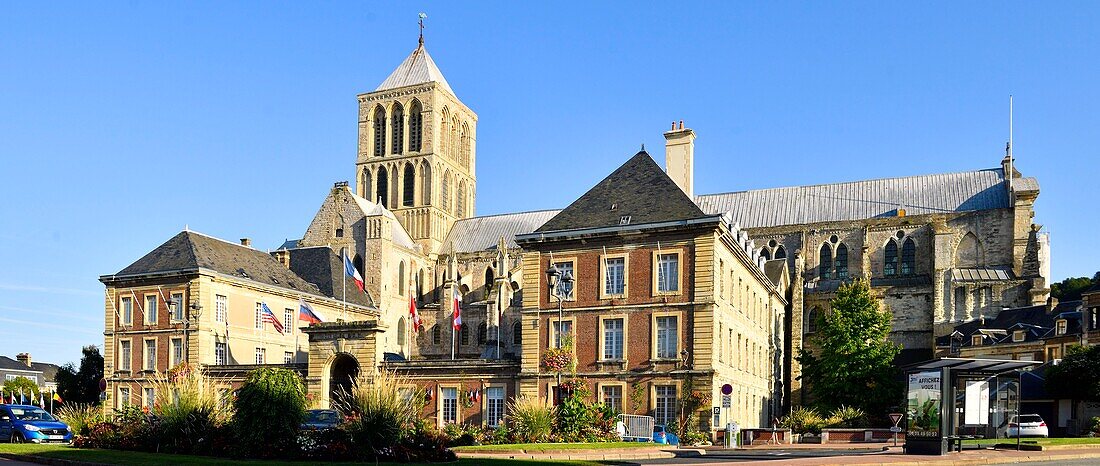 Frankreich, Seine Maritime, Pays de Caux, Cote d'Albatre (Alabasterküste), Fecamp, abbatiale de la Sainte Trinite (Abteikirche zur Heiligen Dreifaltigkeit)