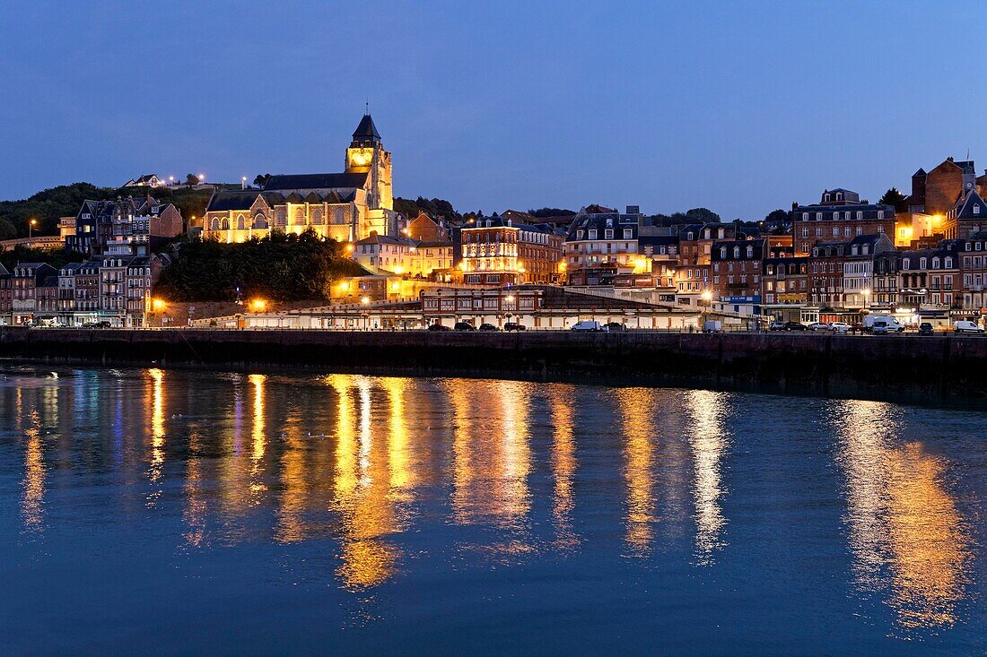 France, Seine Maritime, Le Treport, Saint Jacques church