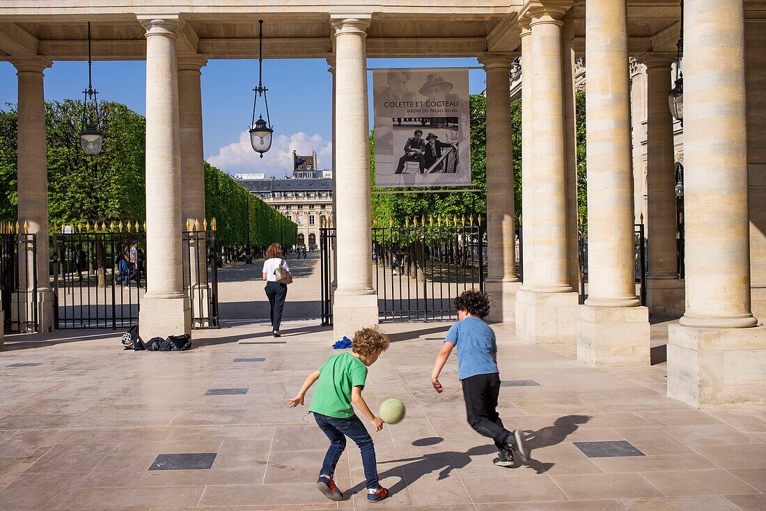 France, Paris, Palais Royal, Garden
