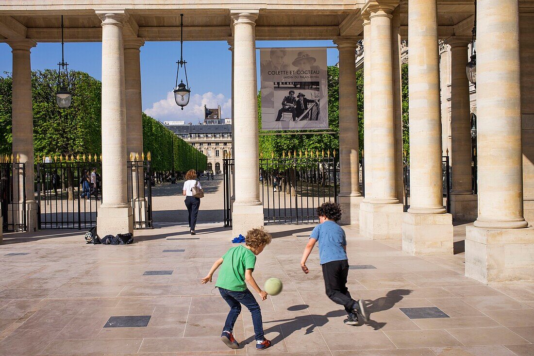 Frankreich, Paris, Palais Royal, Garten