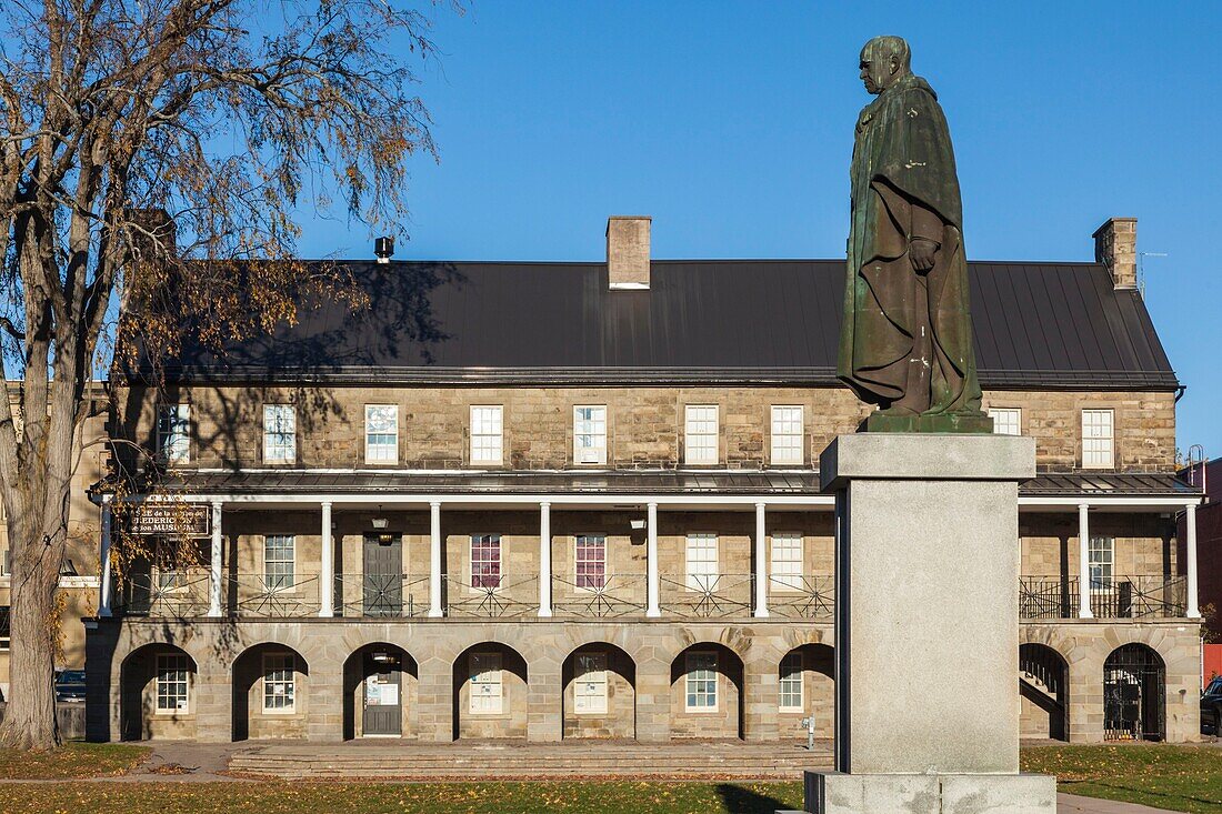 Canada, New Brunswick, Central New Brunswick, Fredericton, Garrison Quarter, Fredericton Region Museum, morning