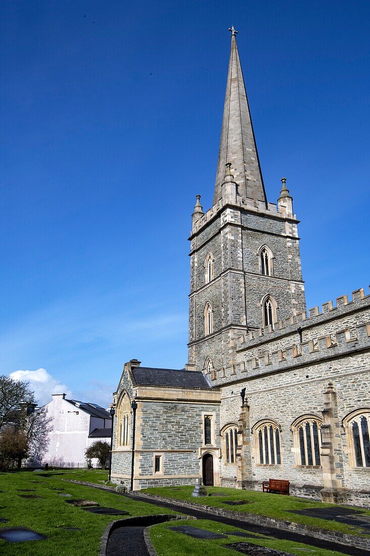 Vereinigtes Königreich, Nordirland, Ulster, county Derry, Derry, St Columb's Cathedral