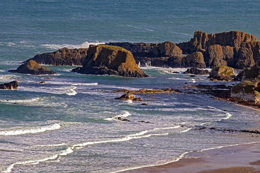 Vereinigtes Königreich, Nordirland, Ulster, countie Antrim, Whiterocks Bay