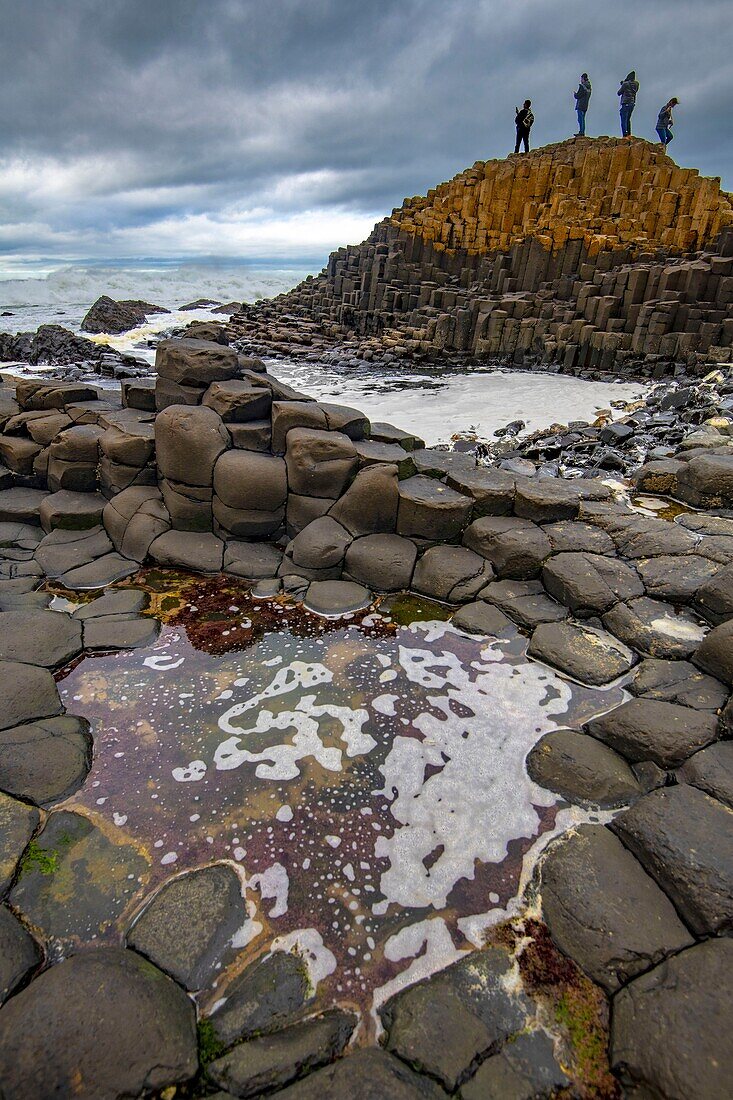 United Kingdom, Northern Ireland, Ulster, county Antrim, The Giants Causeway