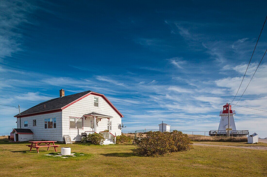 Canada, Nova Scotia, Cabot Trail, Neils Harbour, Cape Breton HIghlands National Park, Neils Harbour Lighthouse