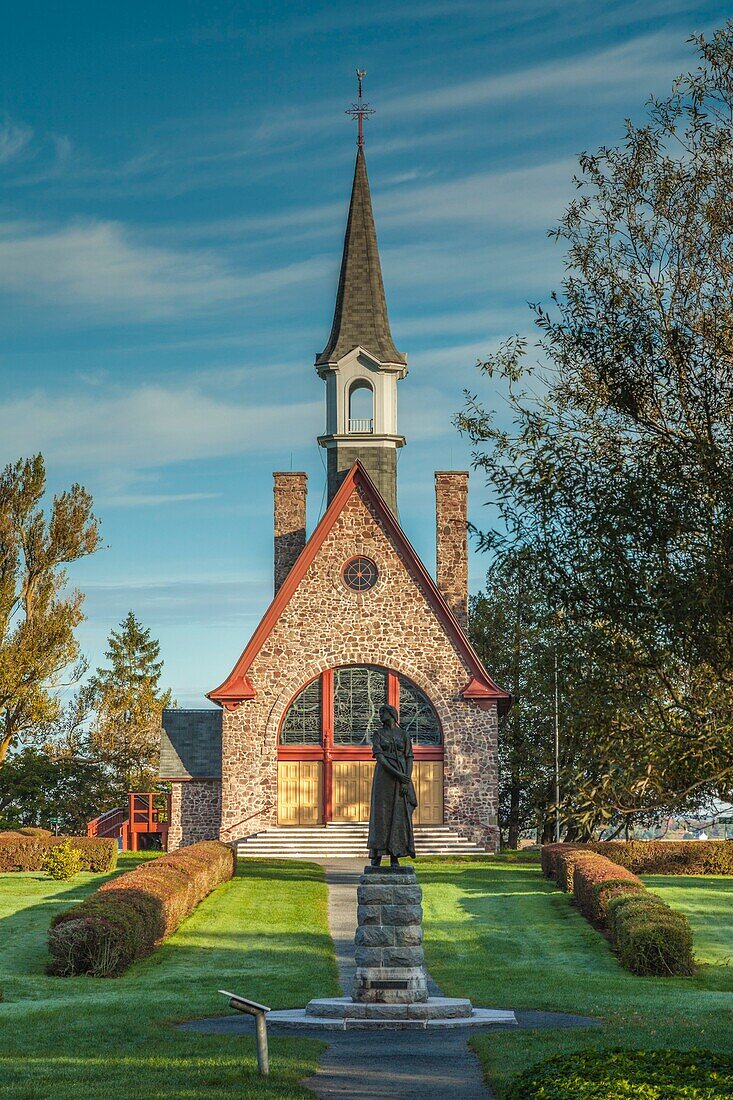 Canada, Nova Scotia, Annapolis Valley, Grand Pre, Grand Pre National Historic Site, site of the deportation of Canada's early French-Acadians by the English, memorial church