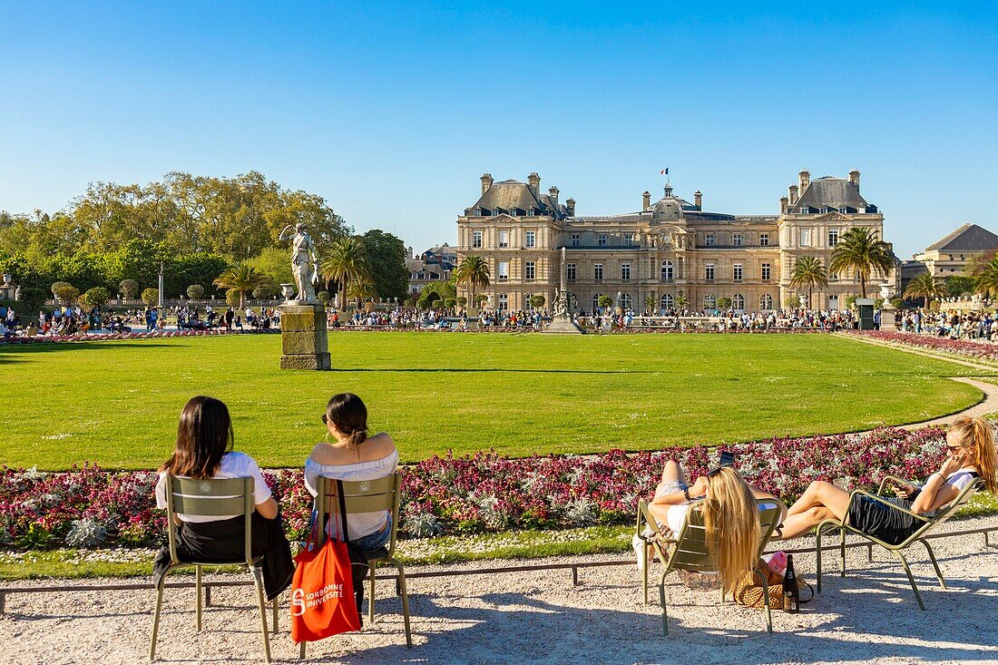 France, Paris, the Luxembourg Garden