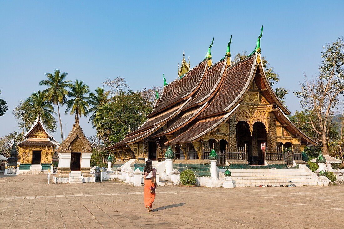 Laos, Luang Prabang, Vat Xieng Thong