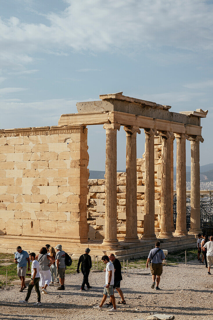 Erechtheion, Akropolis, UNESCO-Weltkulturerbe, Athen, Attika, Griechenland, Europa
