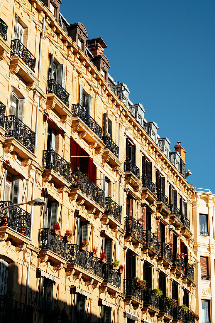 Altstadt, Donostia, San Sebastian, Gipuzkoa, Baskenland, Spanien, Europa