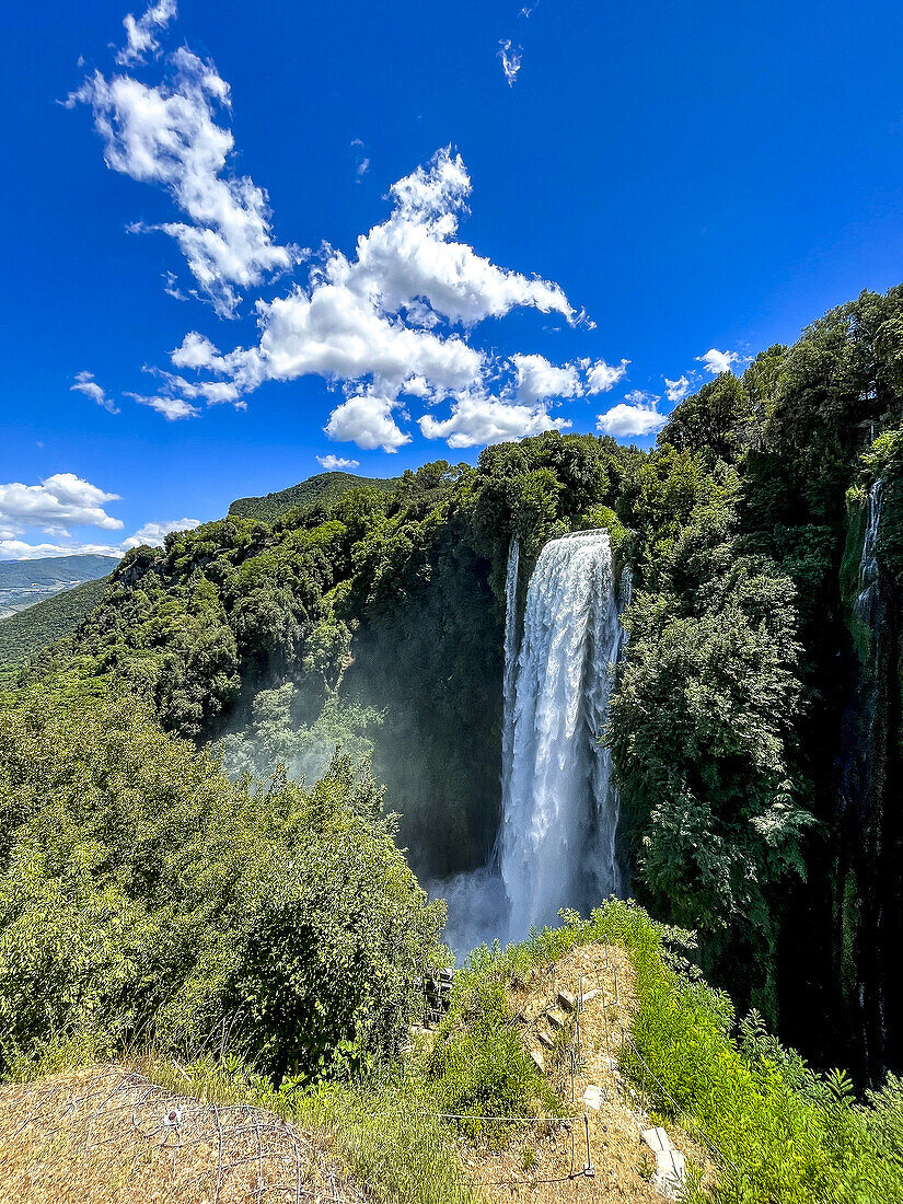 Cascata delle Marmore waterfall, Umbria, Italy, Europe