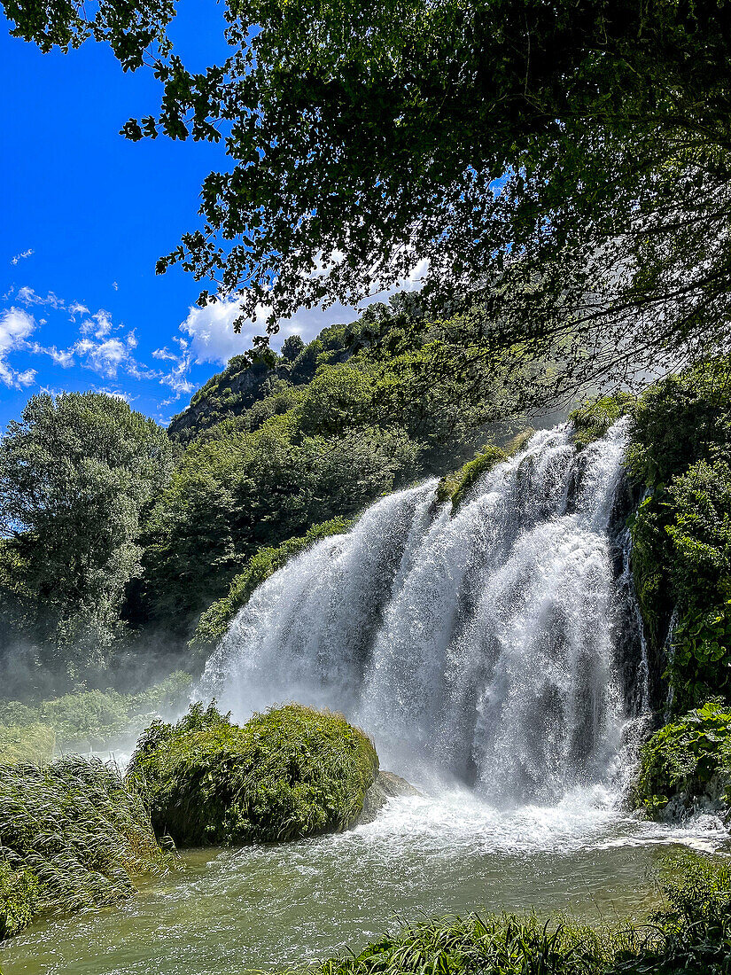 Wasserfall Cascata delle Marmore, Umbrien, Italien, Europa