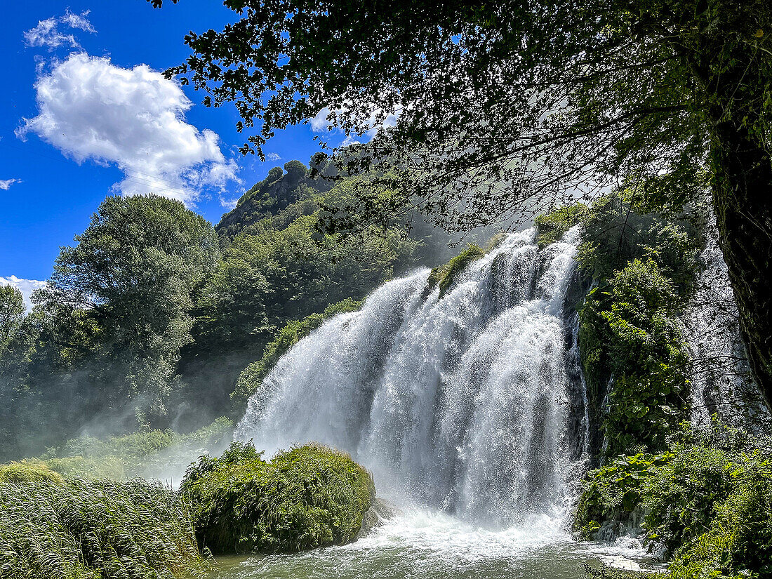 Wasserfall Cascata delle Marmore, Umbrien, Italien, Europa